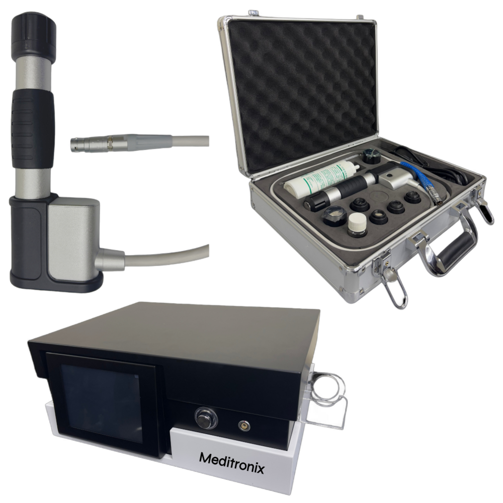 Portable Radial ESWT-Pneumatic, 7 Heads, Clinical Use