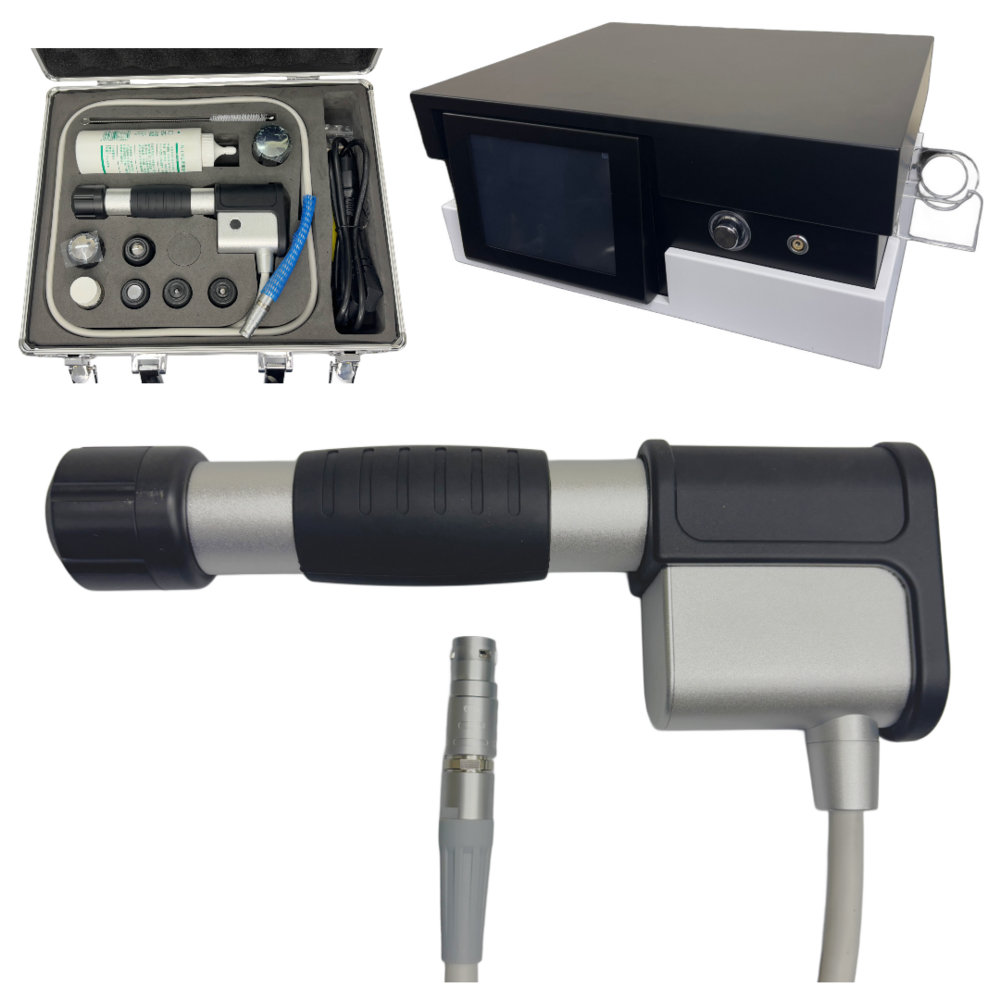 Portable Radial ESWT-Pneumatic, 7 Heads, Clinical Use