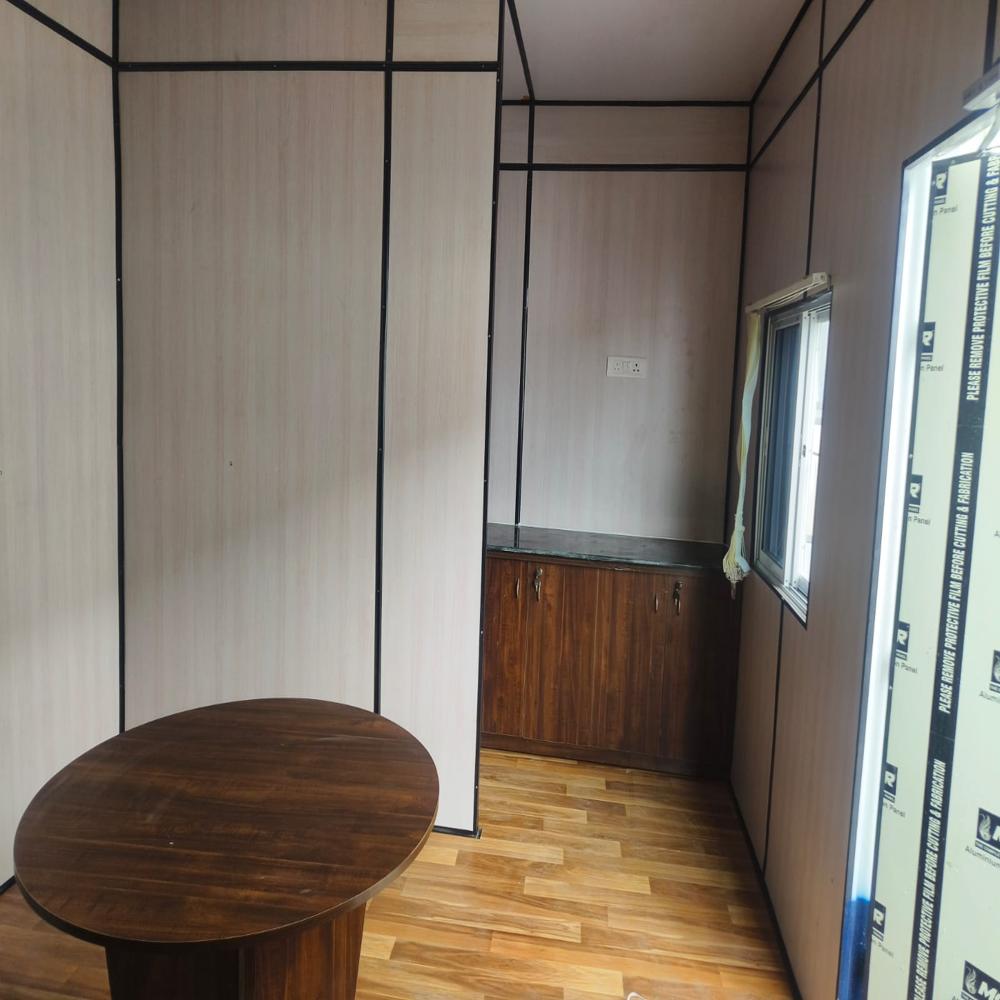 Ms Security Cabin - Color: White