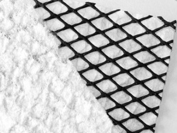 Drainage Geo Composite - Color: Black And White