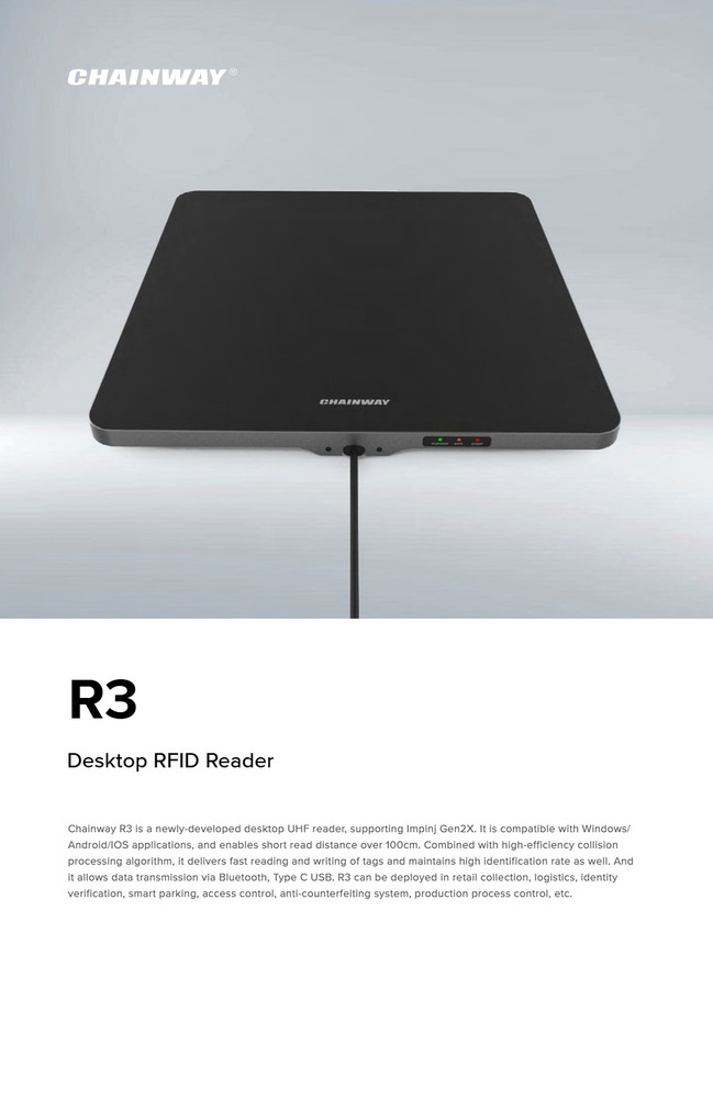 R3 Desktop Rfid Reader