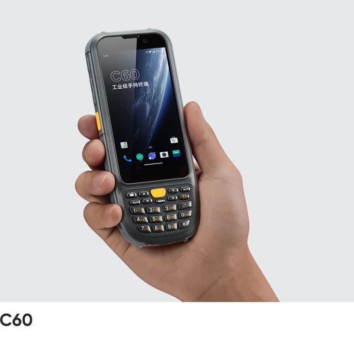 C60 Mobile Computer - Dimension (L*w*h): 159.5 X 65.7 X 16.8 Millimeter (Mm)