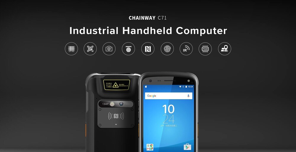 C71 Biometrics Scanner - Color: Black