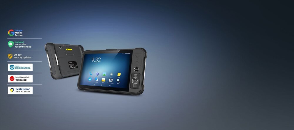 P80 Industrial Tablet - Processor Main Frequency: 50 Hertz (Hz)