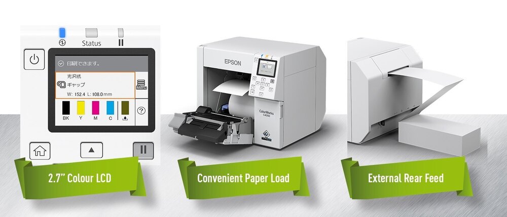 Epson ColorWorks C4050 On-Demand Colour Label