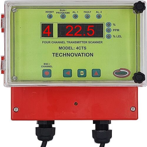 MODEL-4CTS-4 CHANNEL 4-20mA Input SCANNER DISPLAY
