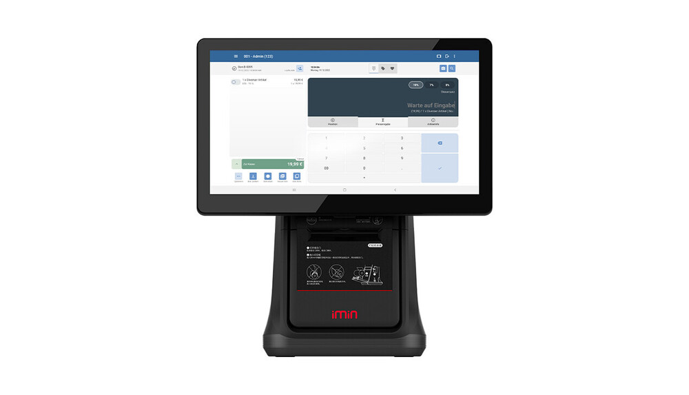 D4 Pro Desktop Pos - Body Material: Plastic