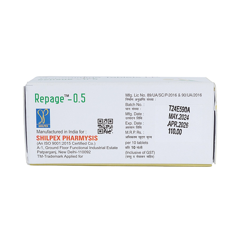 Repaglinide Tablets - Drug Type: General Medicines