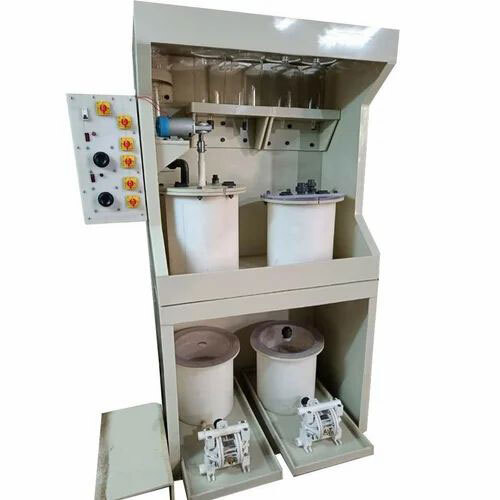 Automatic Gold Refining Machine - Color: Grey Paint Coated