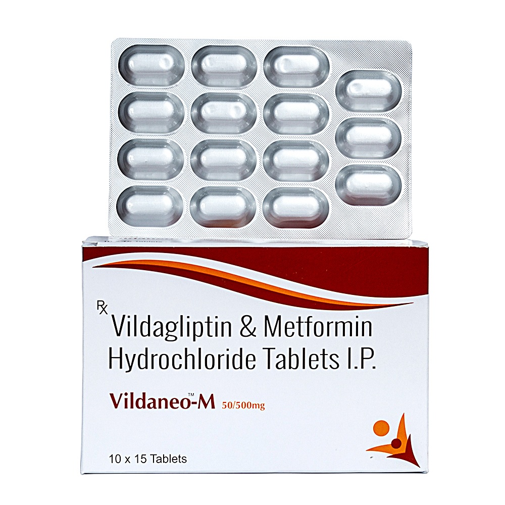 500mg Vildagliptin Metformin Hydrochloride Tablets - Drug Type: General Medicines