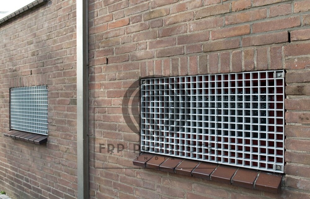 FRP SOLAR GRATING ROOFTOP