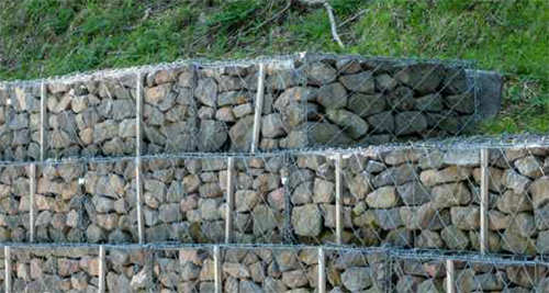 Gabion Box - Color: White