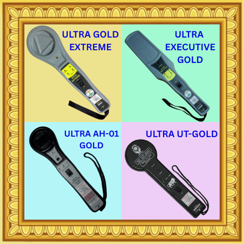 Gold Jewellery Metal Detector - Color: Black