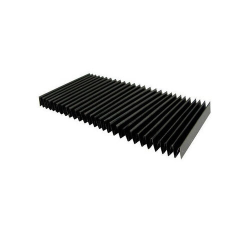 Flat Bellows Cover - Color: Black