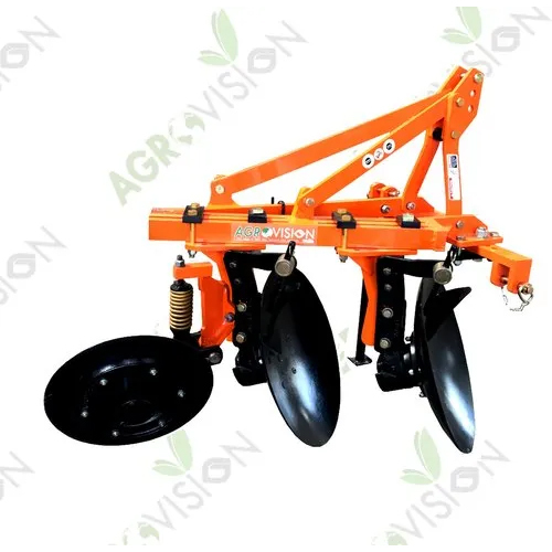 2 Bottom Disc Plough - Color: As Per Availability