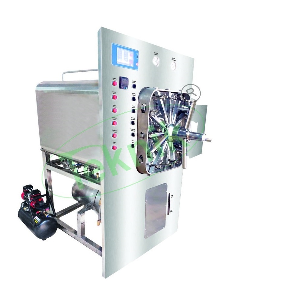 RECTANGULAR STEAM STERILIZER SINGLE DOOR