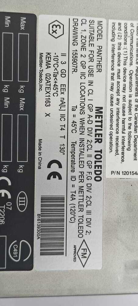 METTLER TOLEDO PANTHER