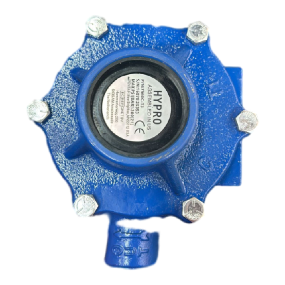 Water pump assembly boom