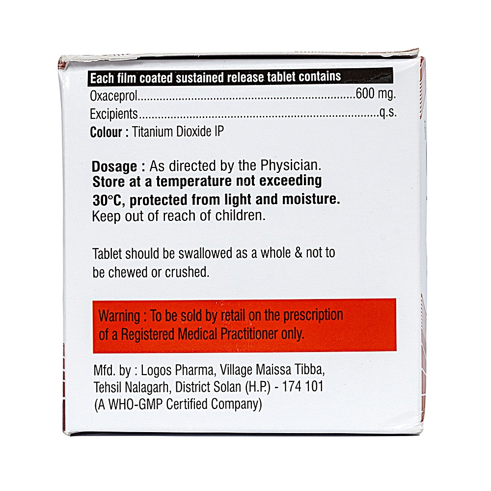 600mg Oxaceprol Sustained Release Tablets