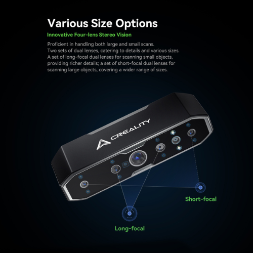Creality CR Scan Otter 3D Scanner High Precision Portable and Versatile