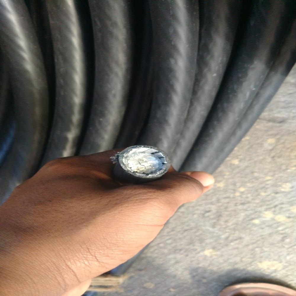 150 SQMM 4 POLE ALUMINUM ARMOURED CABLE