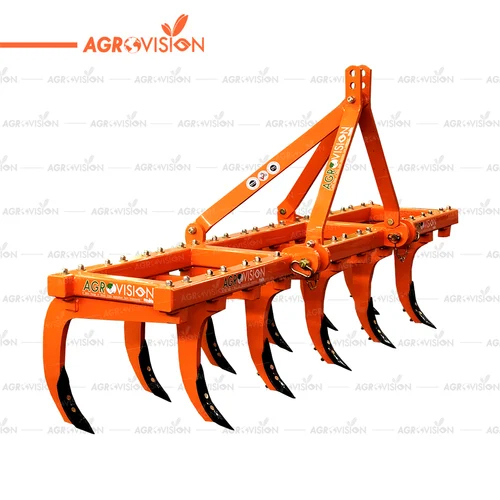 7 Tyne Heavy Duty Rigid Tiller Cultivator - Color: As Per Availability