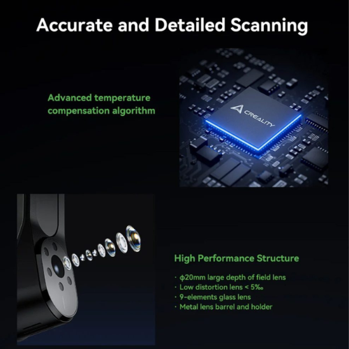 Creality CR Scan Raptor 3D Scanner Advanced 3D Scanning Technology