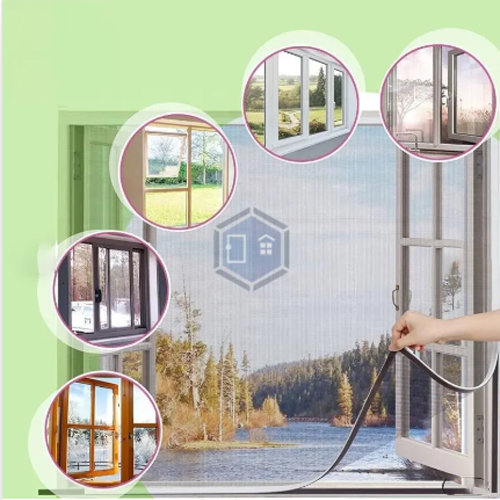 Velcro Detachable Screens - Application Areas: Door