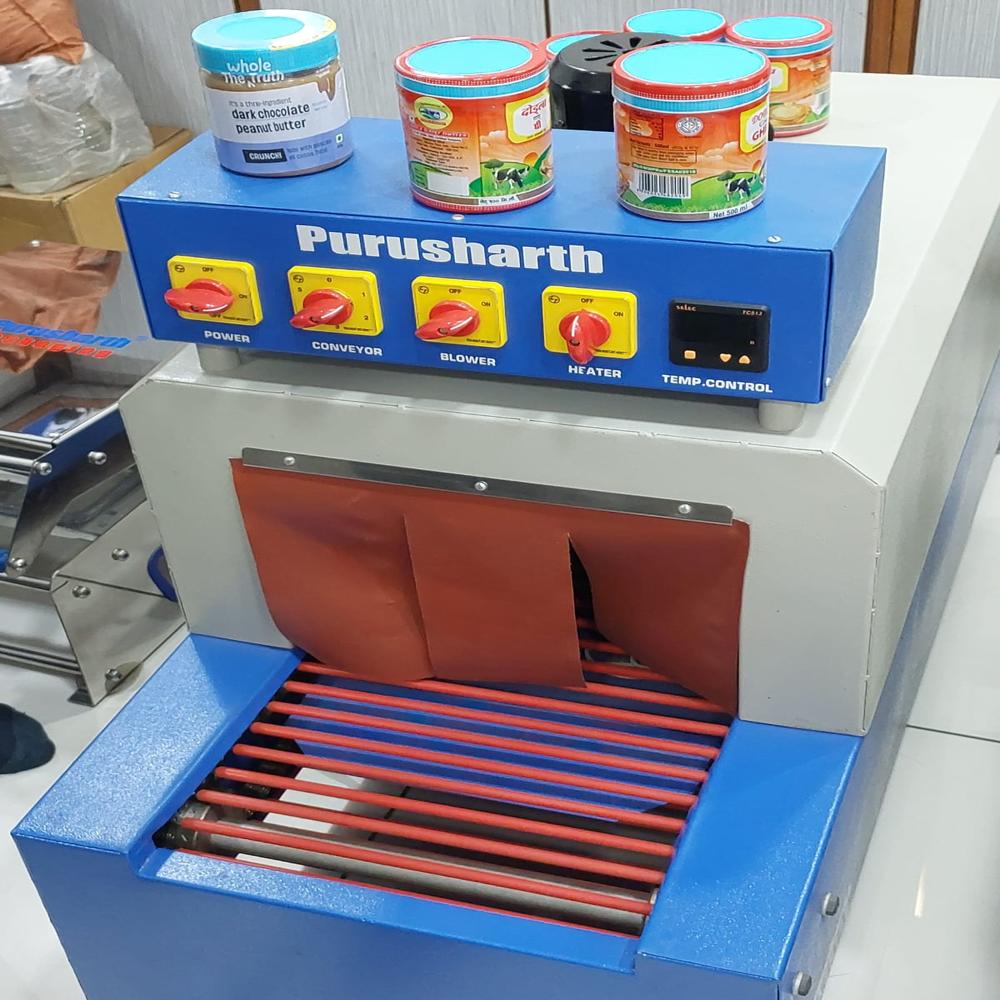 Vaseline Body Lotion Shrink Packing Machine - Air Pressure: 5-6 Bar Bar
