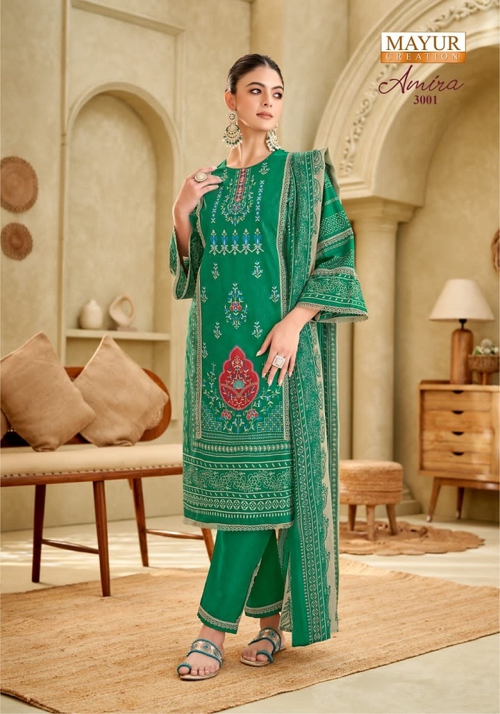 Mayur Amira Vol-3 A Dress Material - Color: Multicolor