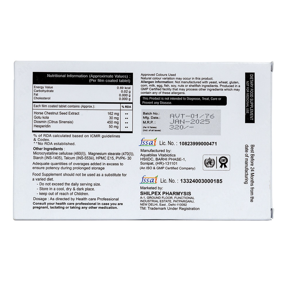 Varinorm_Horse Chestnut Seed Extract Tablets