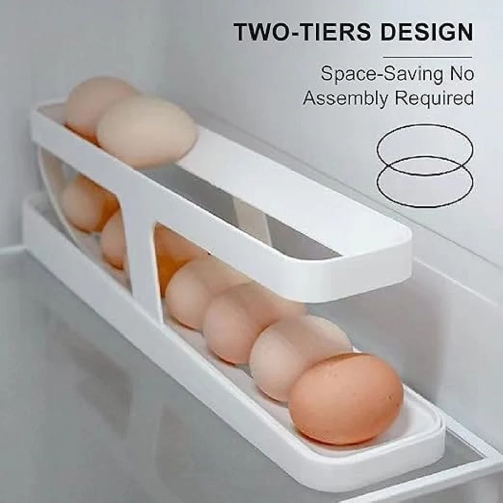2 Tier Fridge Egg Organizer