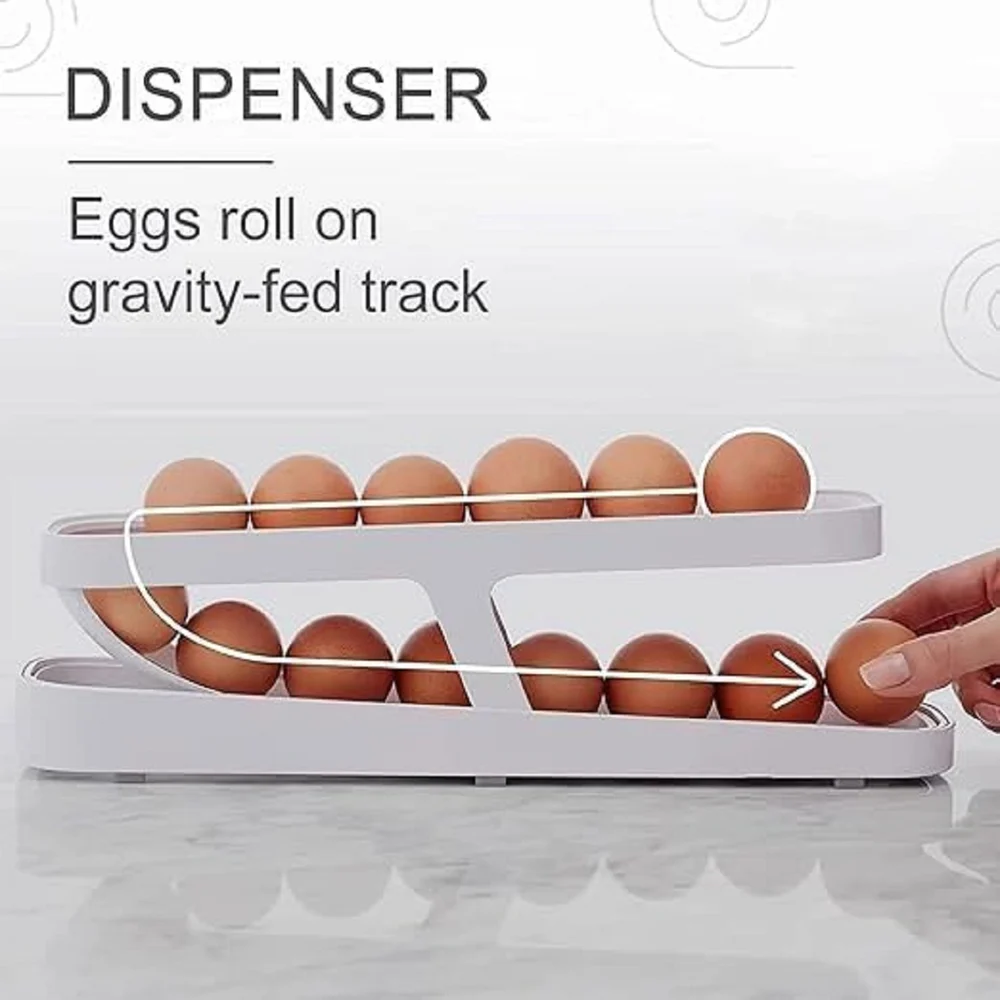 2 Tier Fridge Egg Organizer
