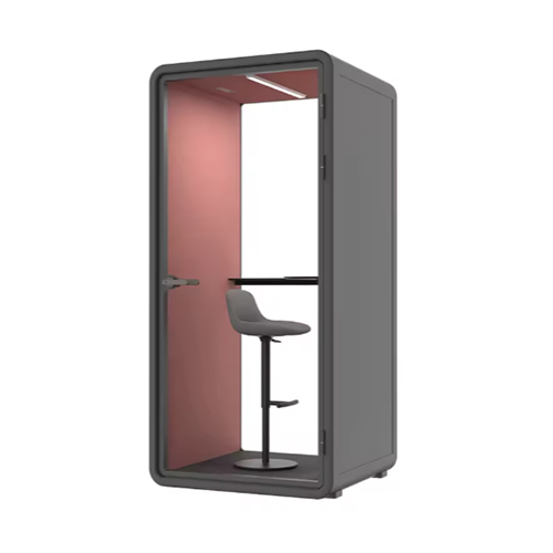 Mobile Soundproof Single Person Office Pods Movable Meeting Soundproof Booth Airport Changing Room - Application: Indoor