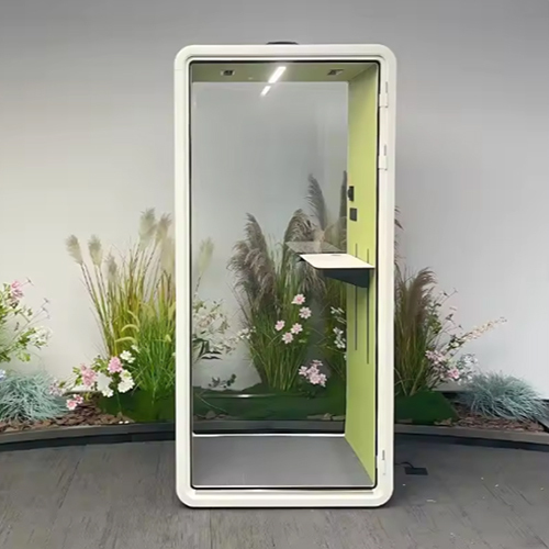 Meeting Booth Office Pods Soundproofing Pod with Compact Laminate Furniture Acoustic Room