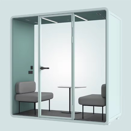 Modern Soundproof Cabin 1-2 Person Office Pods Indoor Privacy Booth