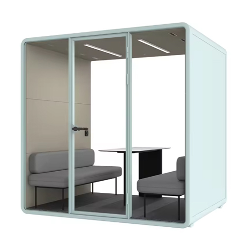 Meeting Phone Booth Acoustic Soundproof Study Work Pod Recording Booth Studio Modern Sound Proof Silence Work Booth - Application: Indoor
