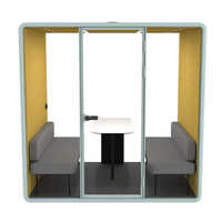 Soundproof Indoor Mobile Work Space Office Pod Meeting Work Pods Phone Study Cabin Booth