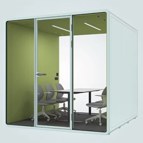 Soundproof Silent Acoustic Office Working Meeting Booth Office Phone Booth Pods Acoustic Meeting Pods Silent for Office Room
