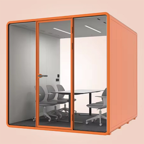 Soundproof Silent Acoustic Office Working Meeting Booth Office Phone Booth Pods Acoustic Meeting Pods Silent for Office Room