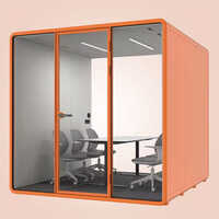 Soundproof Silent Acoustic Office Working Meeting Booth Office Phone Booth Pods Acoustic Meeting Pods Silent for Office Room