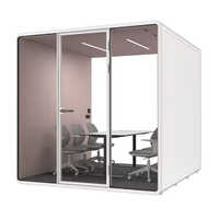 Outdoor Office Pod Soundproof Booth Better Sound Insulation Waterproof Garden Office Booth