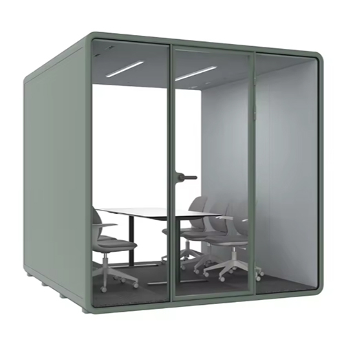 Soundproof Room Silent Cabin Mobile Office Negotiation Room Recording Studio Detachable Telephone Booth