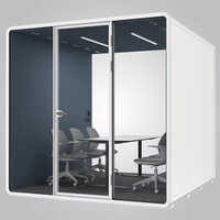 Office Working Pod Medical Healthcare Isolation Easy Removable Pods