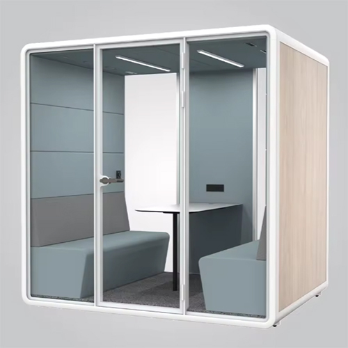 Professional Acoustic Soundproof Office Phone Booth Prefab Houses Outdoor Office Soundproof Pods for Public Privacy Meeting