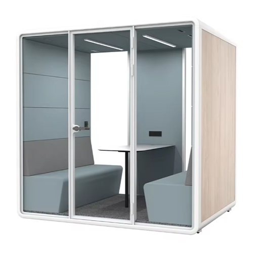 Custom Made Privacy Office Pods Acoustical Soundproof Office Phone Booth Office Meeting Pods Sound Working Booth