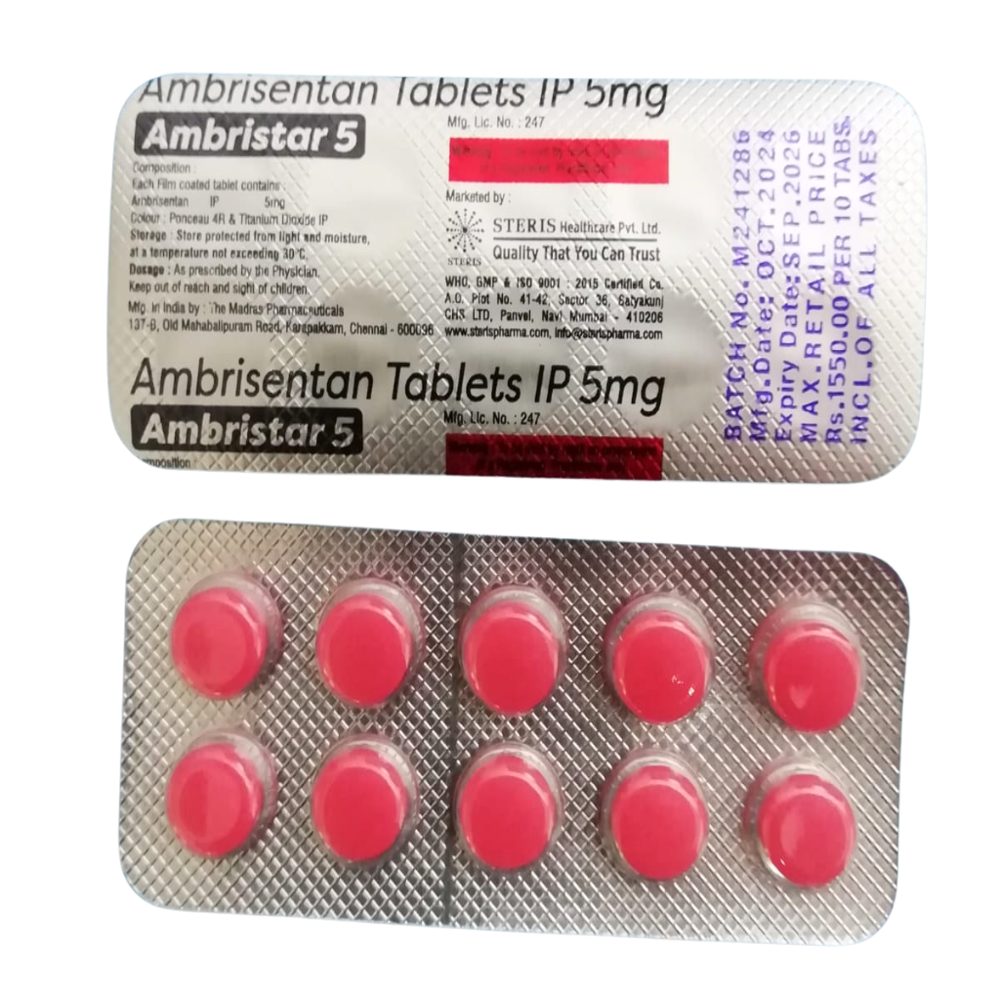 Ambristar 5mg - Drug Type: General Medicines