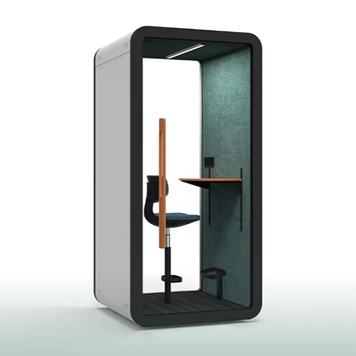 Soundproof Office Booth Soundproof Office Privacy Hut Indoor Home Office Phone Booth Pod - Feature: Easy To Install