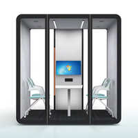 Soundproof Room Silent Cabin Mobile Office Negotiation Room Recording Studio Detachable Telephone Booth Office Pods