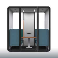 Soundproof Booth Office Meeting Pod Soundproofing Meeting Room Noise Reduction Office Pod
